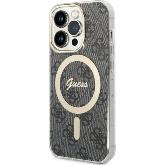 Guess 4G MagSafe case for iPhone 14 Pro - black - (GUE002754-0)