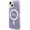 Guess 4G MagSafe case for iPhone 14 - purple - (GUE002756-0)