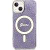 Guess 4G MagSafe case for iPhone 14 - purple - (GUE002756-0)