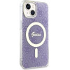 Guess 4G MagSafe case for iPhone 14 - purple - (GUE002756-0)