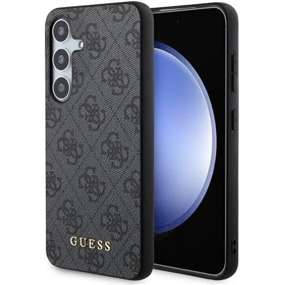 Guess 4G Metal Gold Logo case for Samsung Galaxy A35 - black - (GUE003730-0)