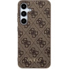 Guess 4G Metal Gold Logo case for Samsung Galaxy S24 - brown - (GUE003717-0)