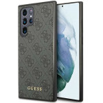 Guess 4G Metal Gold Logo case for Samsung Galaxy S24 Ultra - black - (GUE003548-0)