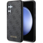Guess 4G Metal Gold Logo case for Samsung Galaxy S24 - black - (GUE003716-0)