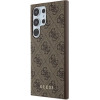 Guess 4G Metal Gold Logo case for Samsung Galaxy S24 Ultra - brown - (GUE003718-0)