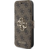 Guess 4G Metal Logo case for iPhone 15 Pro - brown - (GUE003587-0)
