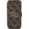 Guess 4G Metal Logo case for iPhone 15 Pro - brown - (GUE003587-0)