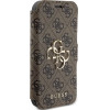 Guess 4G Metal Logo case for iPhone 15 Pro - brown - (GUE003587-0)