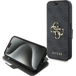 Guess 4G Metal Logo case for iPhone 15 Pro - gray - (GUE003584-0)