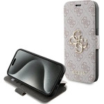 Guess 4G Metal Logo case for iPhone 15 Pro Max - pink - (GUE003591-0)