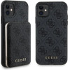 Guess 4G Metal Logo case set for iPhone 11 + 5000mAh MagSafe power bank - black - (GUE003246-0)