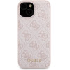 Guess 4G Metal Logo case set for iPhone 15 5000mAh MagSafe power bank - pink - (GUE003258-0)