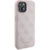 Guess 4G Metal Logo case set for iPhone 15 5000mAh MagSafe power bank - pink - (GUE003258-0)