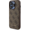 Guess 4G Metal Logo case set for iPhone 15 Pro Max + 5000mAh MagSafe power bank - brown - (GUE003256-0)