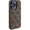 Guess 4G Metal Logo case set for iPhone 15 Pro Max + 5000mAh MagSafe power bank - brown - (GUE003256-0)