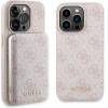Guess 4G Metal Logo case set for iPhone 15 Pro Max + 5000mAh MagSafe power bank - pink - (GUE003260-0)