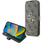 Guess 4G Metal Logo iPhone 16 Case - Brown - (GUE004058-0)