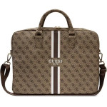 Guess 4G Printed Stripes bag for a 16 laptop - brown - (GUE002721-0)