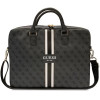 Guess 4G Printed Stripes bag for a 16 laptop - black - (GUE002720-0)