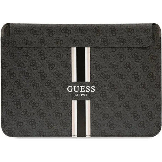 Guess 4G Printed Stripes cover for a 14 laptop - black - (GUE002712-0)