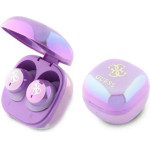 Guess 4G Printed Logo Bluetooth TWS Headphones + Docking Station - Purple - (GUE004189-0)