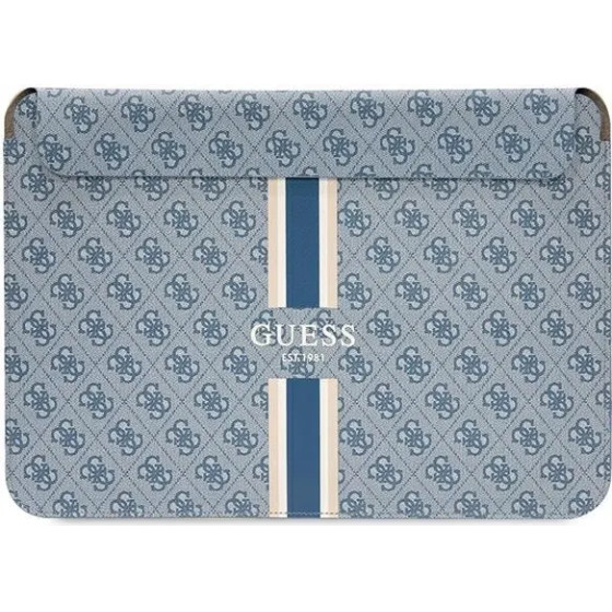 Guess 4G Printed Stripes cover for a 16 laptop - blue - (GUE002717-0)