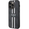 Guess 4G Printed Stripes MagSafe case for iPhone 15 Pro Max - black - (GUE003445-0)