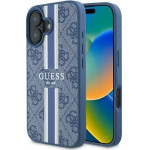 Guess 4G Printed Stripes MagSafe case for iPhone 16 - blue - (GUE004069-0)