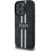 Guess 4G Printed Stripes MagSafe case for iPhone 16 Pro - black - (GUE003774-0)