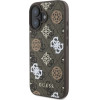 Guess 4G Printed Stripes MagSafe iPhone 16 Case - Brown - (GUE003776-0)