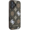 Guess 4G Printed Stripes MagSafe iPhone 16 Case - Brown - (GUE003776-0)