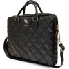 Guess 4G Quilted bag for a 16'' laptop - black - (GUE003711-0)