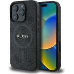 Guess 4G Ring Classic Logo MagSafe case for iPhone 16 Pro - black - (GUE003763-0)