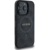 Guess 4G Ring Classic Logo MagSafe case for iPhone 16 Pro - black - (GUE003763-0)