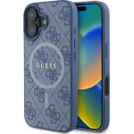 Guess 4G Ring Classic Logo MagSafe case for iPhone 16 Plus - blue - (GUE004020-0)