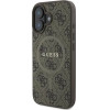 Guess 4G Ring Classic Logo MagSafe iPhone 16 Plus Case - Brown - (GUE003770-0)