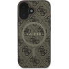 Guess 4G Ring Classic Logo MagSafe iPhone 16 Plus Case - Brown - (GUE003770-0)