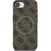 Guess 4G Ring Classic Logo MagSafe iPhone 16e Case - Brown - (GUE004495-0)