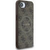 Guess 4G Ring Classic Logo MagSafe iPhone 16e Case - Brown - (GUE004495-0)