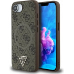 Guess 4G Ring Triangle Logo MagSafe iPhone 16e Case - Brown - (GUE004487-0)