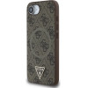 Guess 4G Ring Triangle Logo MagSafe iPhone 16e Case - Brown - (GUE004487-0)