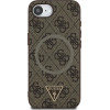 Guess 4G Ring Triangle Logo MagSafe iPhone 16e Case - Brown - (GUE004487-0)