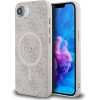 Guess 4G Ring Classic Logo MagSafe iPhone 16e Case - Pink - (GUE004496-0)