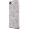 Guess 4G Ring Classic Logo MagSafe iPhone 16e Case - Pink - (GUE004496-0)