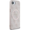 Guess 4G Ring Classic Logo MagSafe iPhone 16e Case - Pink - (GUE004496-0)
