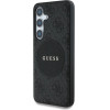 Guess 4G Round Patch Classic Logo MagSafe case for Samsung Galaxy S25 Plus black - (GUE004245-0)