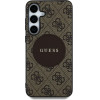 Guess 4G Round Patch Classic Logo MagSafe Case for Samsung Galaxy S25 Plus Brown - (GUE004248-0)