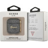 Guess 4G Script Metal Collection case for AirPods 1 / 2 - gray - (GUE001429-0)