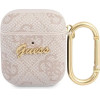 Guess 4G Script Metal Collection Case for AirPods 1 / 2 - Pink - (GUE001433-0)