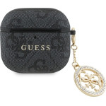 Guess 4G Strass Charm Case for AirPods 4 - Black - (GUE004384-0)